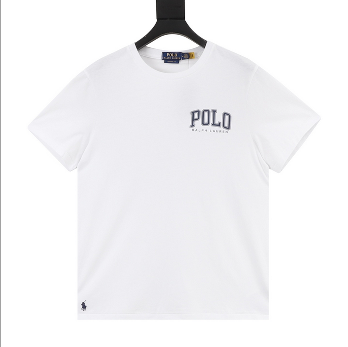 Ralph Lauren Classic Fit Letter Print Cotton Tshirt