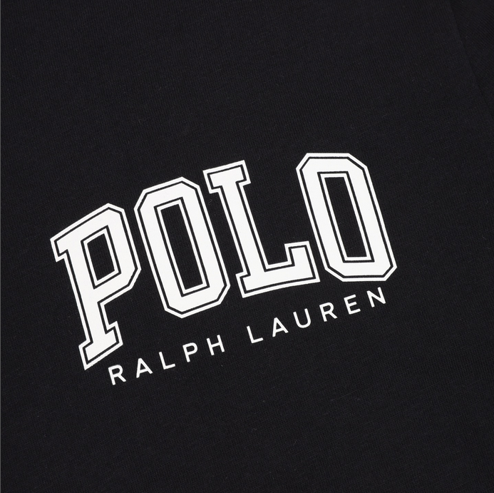 Ralph Lauren Classic Fit Letter Print Cotton Tshirt