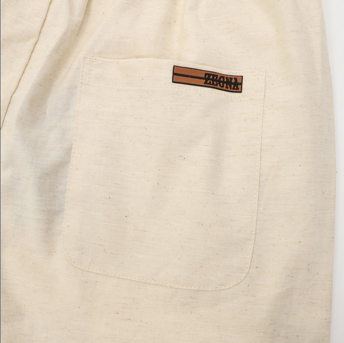 Zegna Cool Cotton Men's Spring Summer Leg Pants