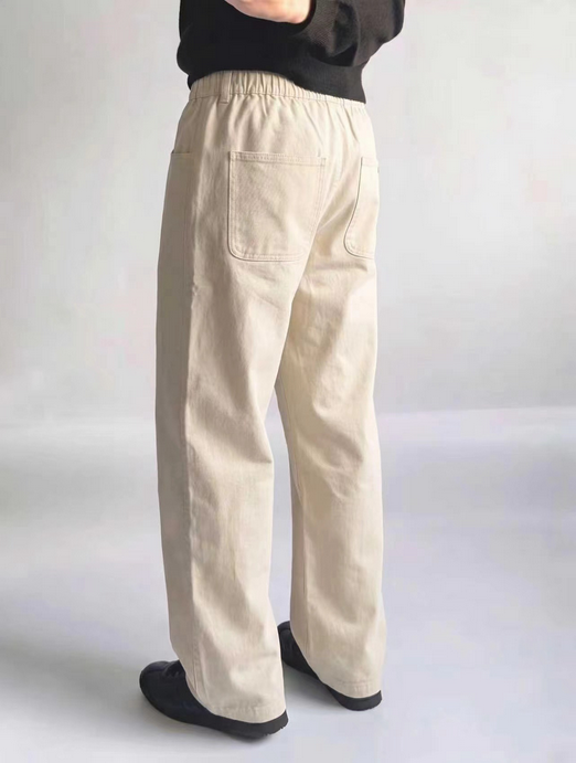 Zegna Cool Cotton Men's Spring Summer Leg Pants