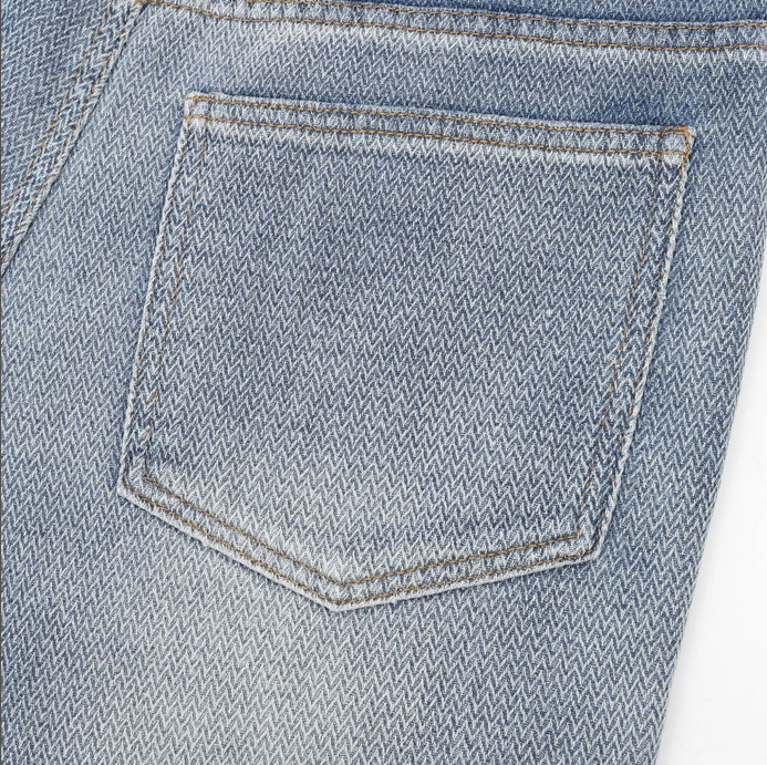 Ralph Lauren Washed Light Blue Casual Denim Shorts