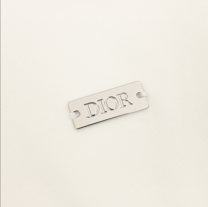 Dior Relax Fit Tshirt with Metal Logo on the Chest