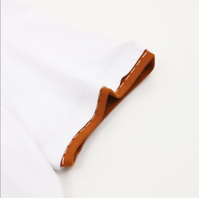 Hermes Crew Neck Basic Tshirt