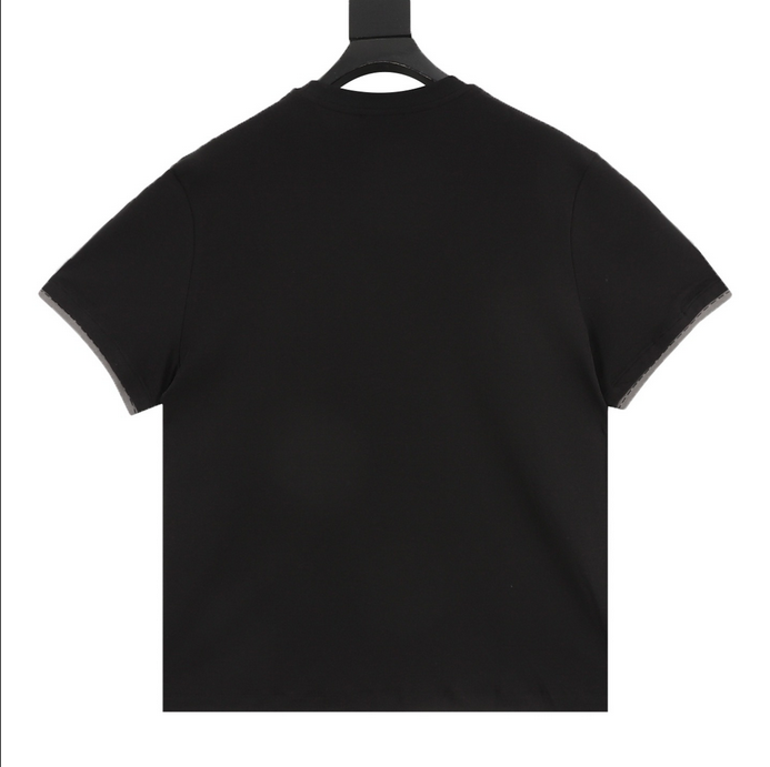 Hermes Crew Neck Basic Tshirt