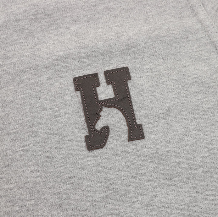 Hermes H Cheval Tshirt with Leather Detail