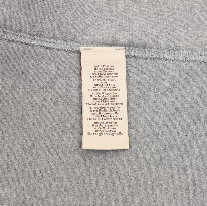Hermes H Cheval Tshirt with Leather Detail
