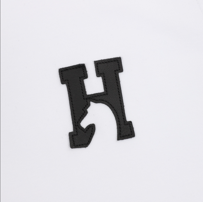 Hermes H Cheval Tshirt with Leather Detail