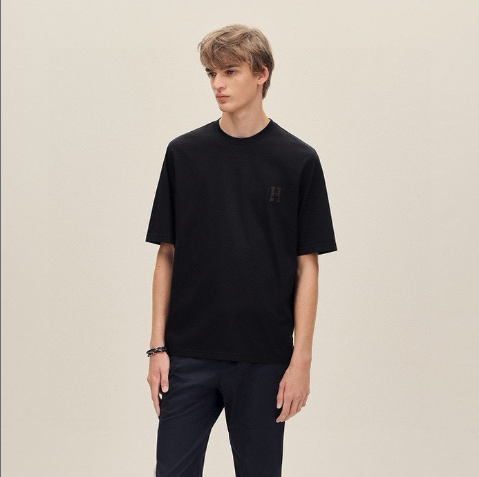 Hermes Genuine Leather H Cheval Tshirt
