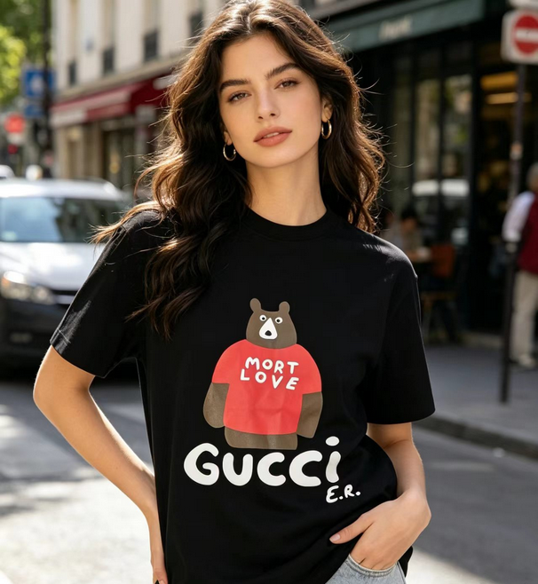 Gucci Streetwear Bear Tshirt