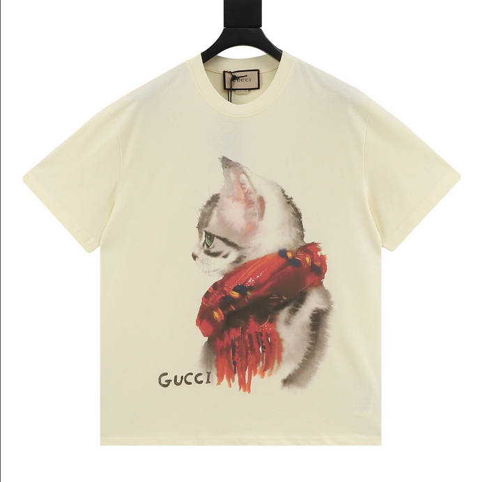 Gucci Designer Cat Tshirt