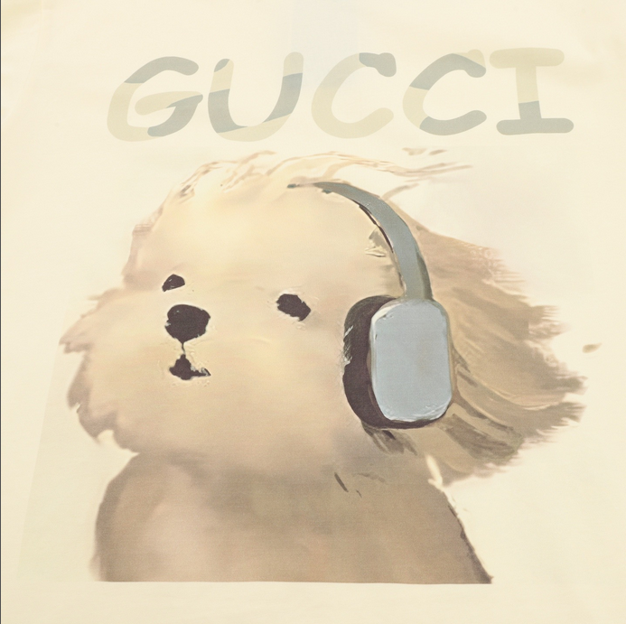 Gucci Street style Cool Dog Tshirt