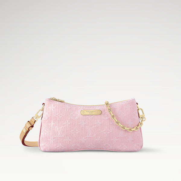 Louis Vuitton Liv Elegant Designer Pochette Bag