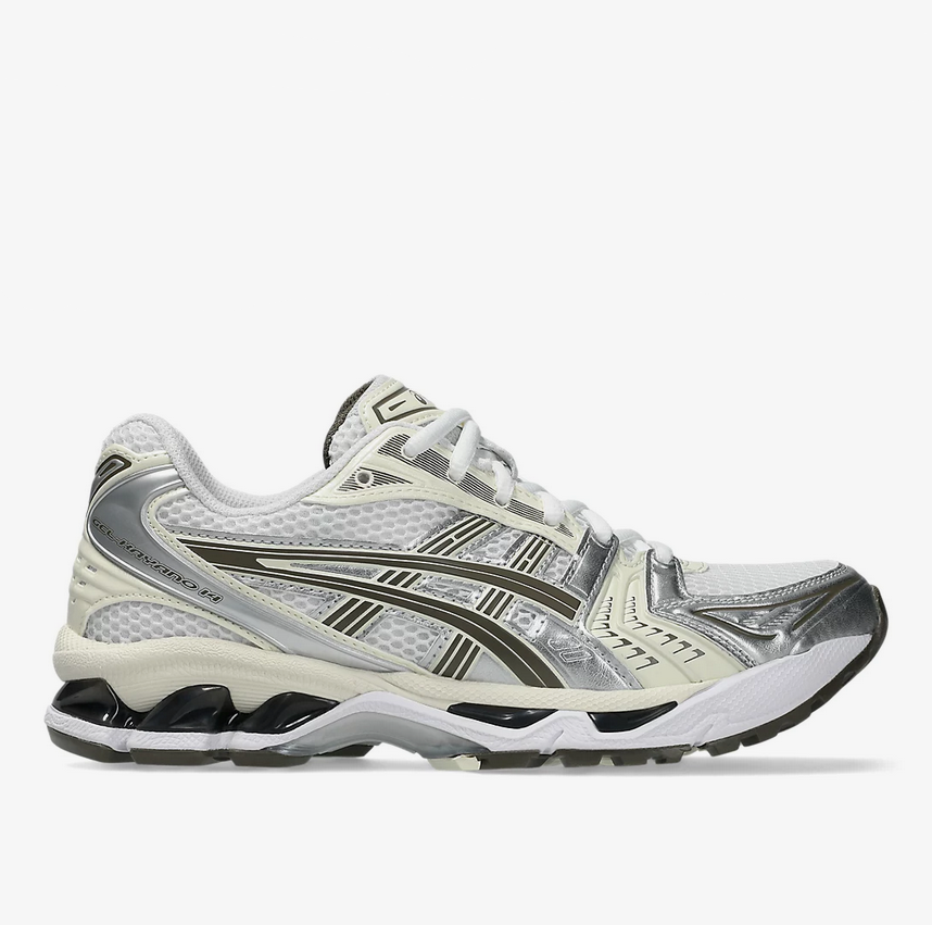 Asics Gel Kayano 14 Unisex White Ivory Sneaker