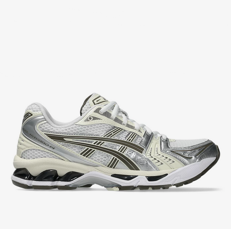 Asics Gel Kayano 14 Unisex White Ivory Sneaker