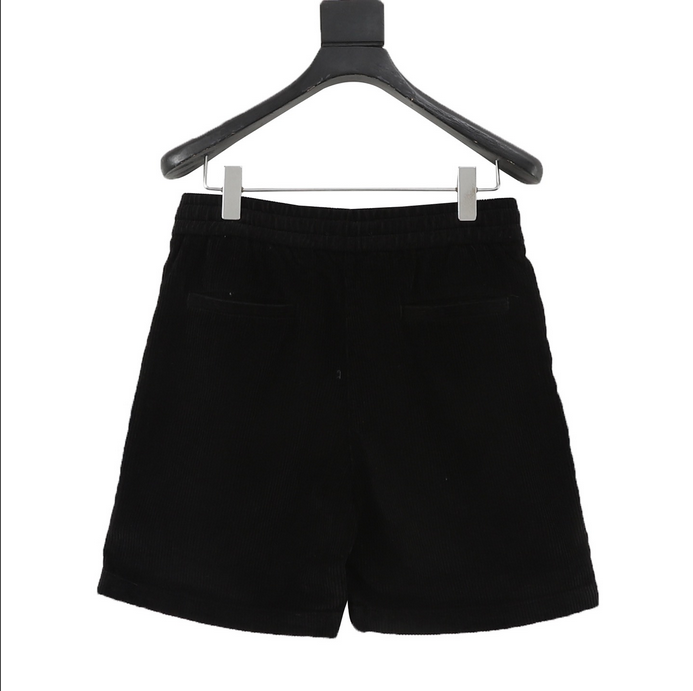 Ralph Lauren Women Corduroy Shorts, in black featuring a comfortable design and stylish look.