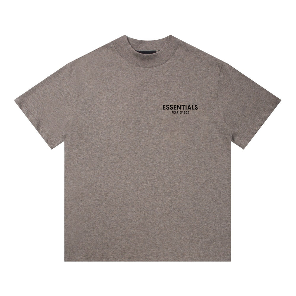 FEAR OF GOD ESSENTIALS Tshirt with Logo in Beige color featuring minimalist design and modern styling.