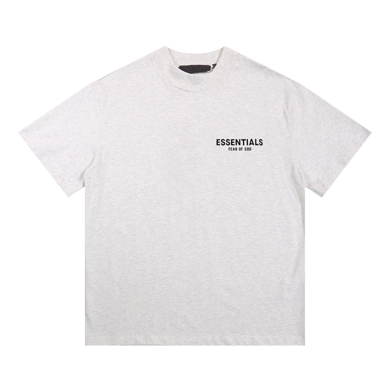 FEAR OF GOD ESSENTIALS Tshirt with Logo in white color featuring minimalist design and modern styling.