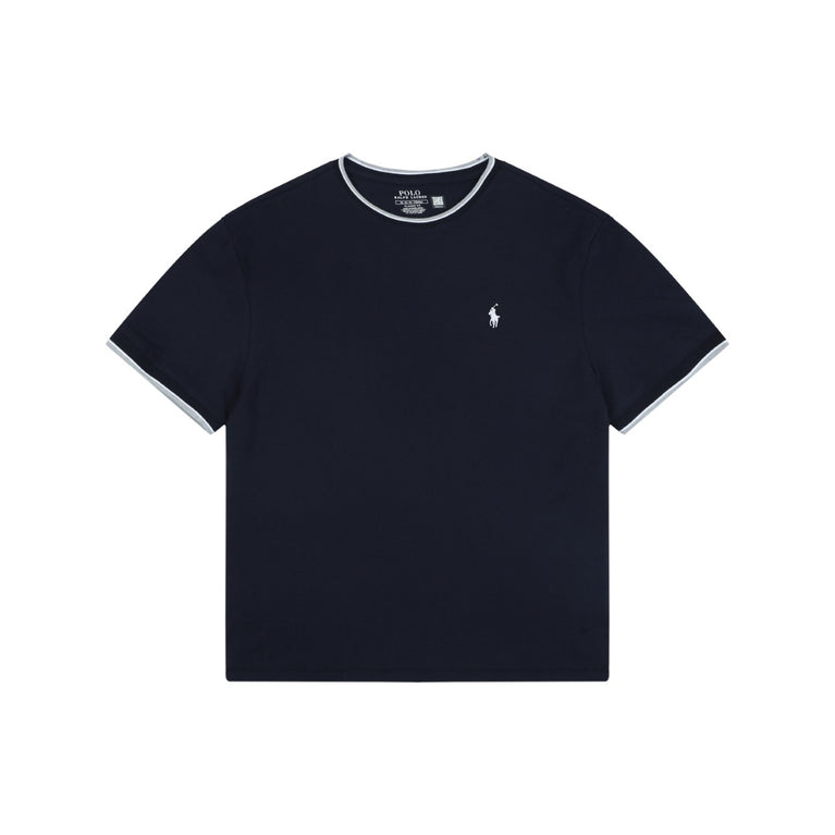 RALPH LAUREN Pony Collar Stretch Mesh Tshirt