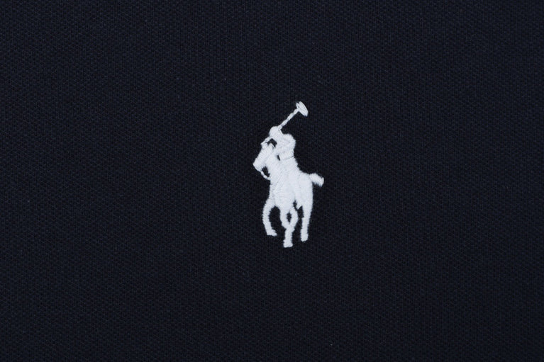 RALPH LAUREN Pony Collar Stretch Mesh Tshirt