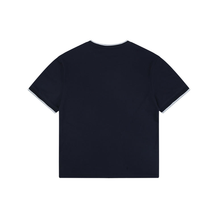 RALPH LAUREN Pony Collar Stretch Mesh Tshirt