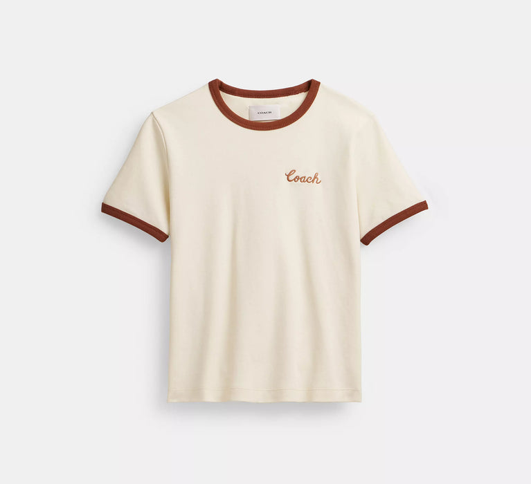 Atmungsaktives Damen-T-Shirt von Coach – ein Must-have!