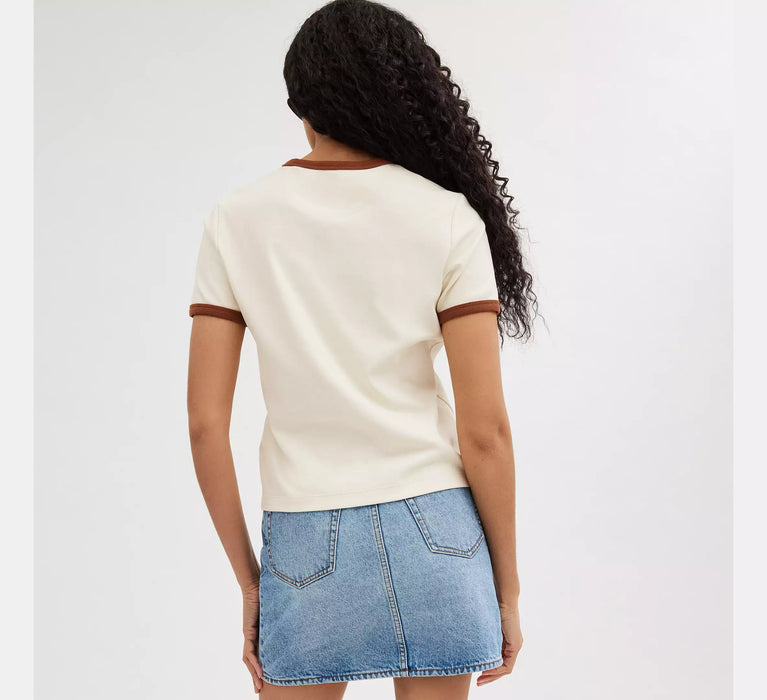 Atmungsaktives Damen-T-Shirt von Coach – ein Must-have!