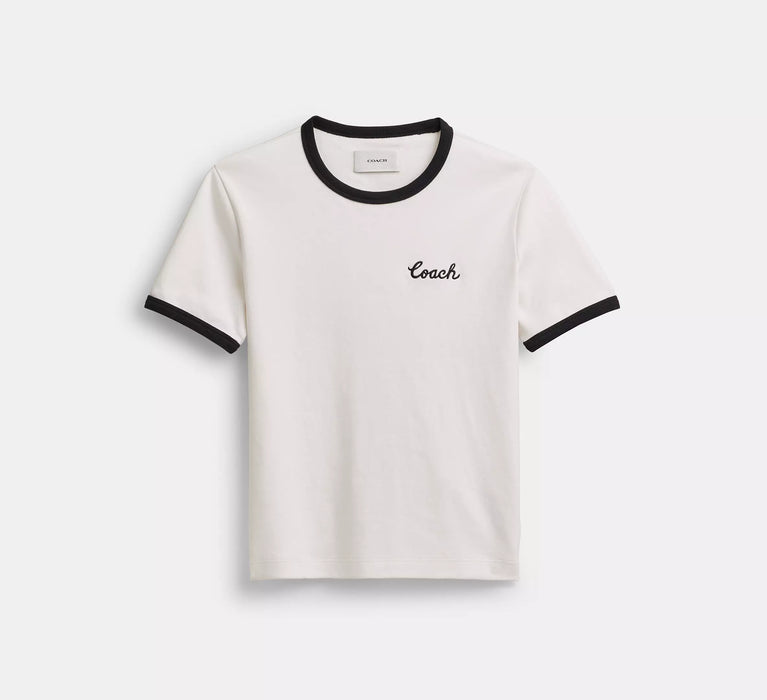 Atmungsaktives Damen-T-Shirt von Coach – ein Must-have!