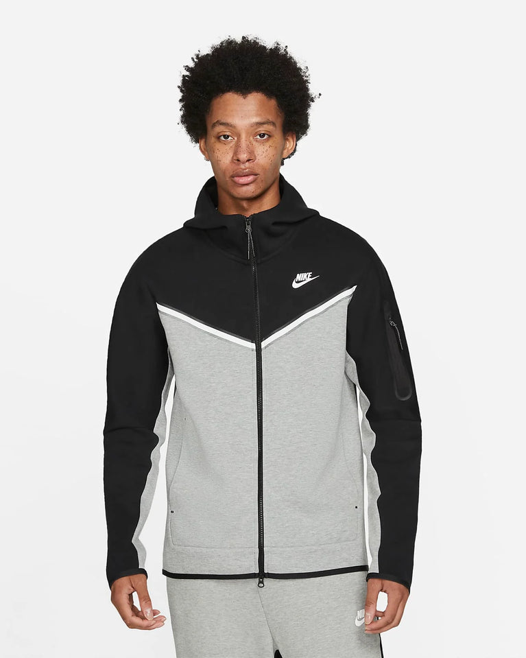 Nike Sportswear Tech Fleece Hoodie & Joggers Set Grey/Black