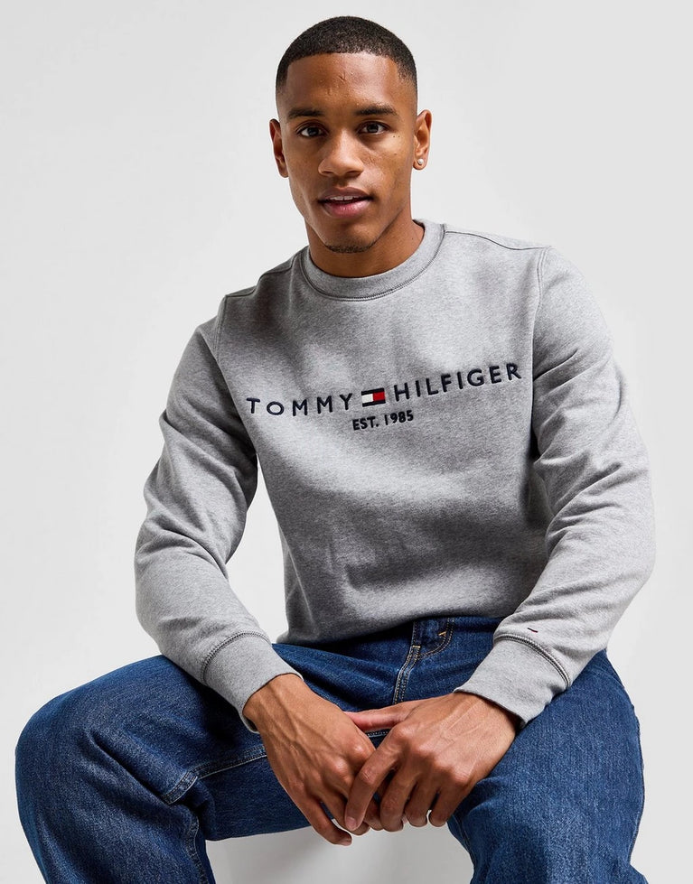 Tommy Hilfiger Logo Crew Sweatshirt