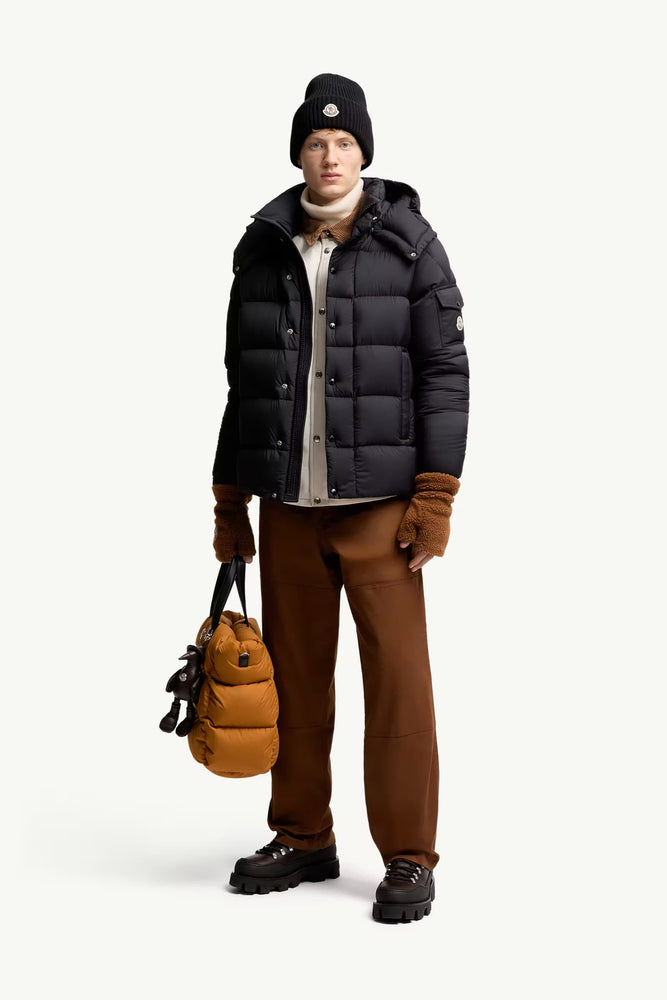 Moncler Maya 70 Hooded Short Down Jacket