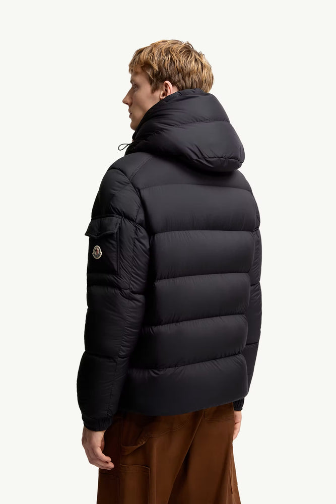 Moncler Maya 70 Hooded Short Down Jacket