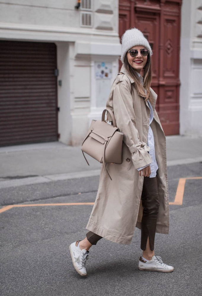 CELINE Pico Belt Bag Medium Leather Handbag