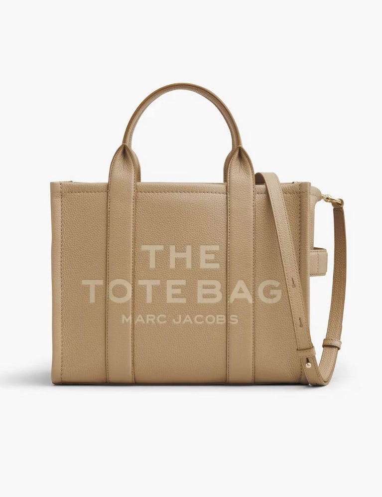 Marc Jacobs Shopper Tote Bag Leather Camel