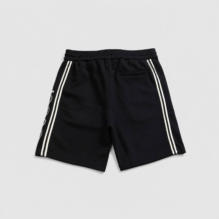 Gucci Premium Logo Double Stripe Shorts
