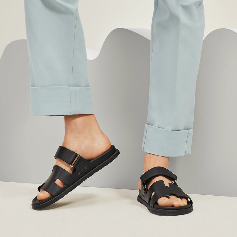 Hermes Herren-Sandalen aus Chypre-Luxusleder