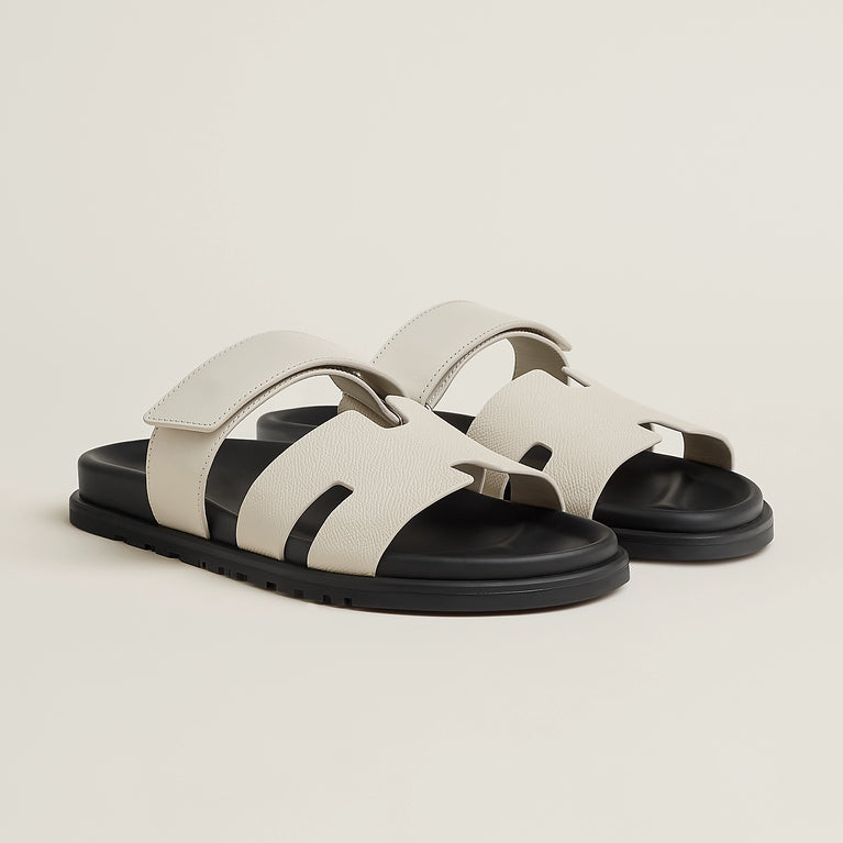 Hermes Herren-Sandalen aus Chypre-Luxusleder