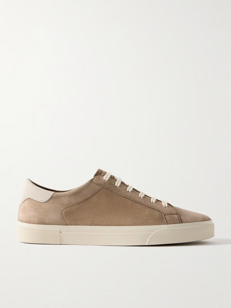 Brunello Cucinelli Vulky Suede Luxury Designer Sneakers at Volonka