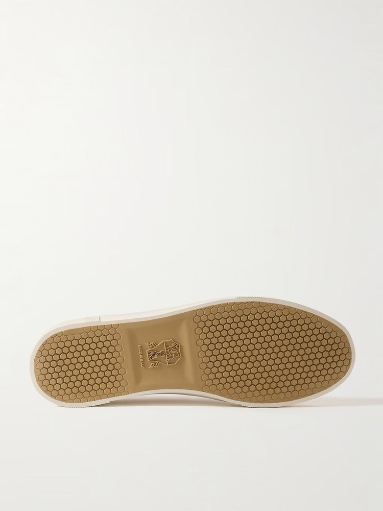 Brunello Cucinelli Vulky Suede Luxury Designer Sneakers at Volonka