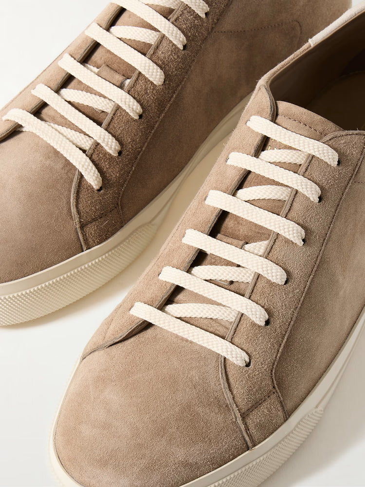Brunello Cucinelli Vulky Suede Luxury Designer Sneakers at Volonka