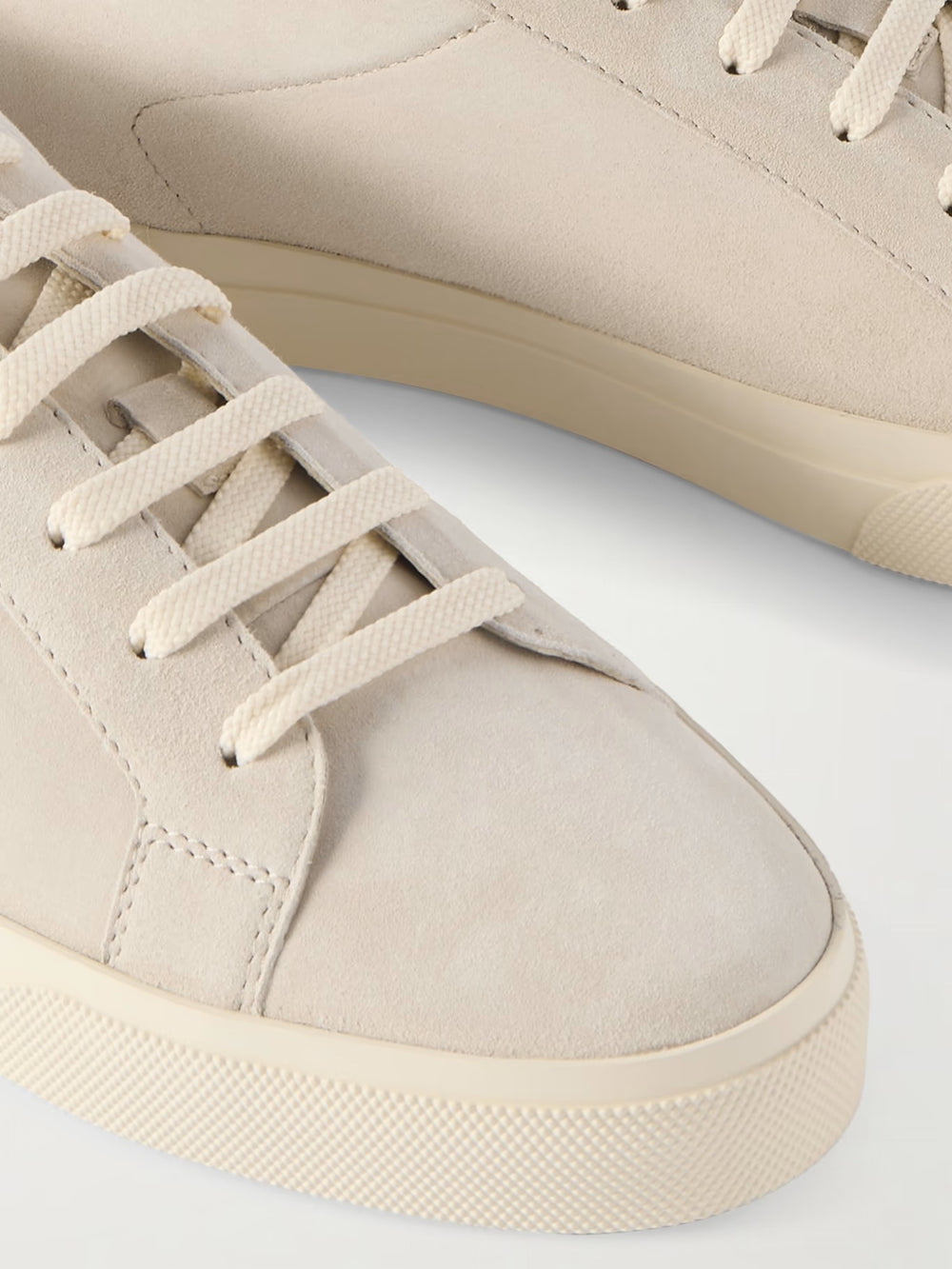 Brunello Cucinelli Milky Vulky Suede Luxury Designer Sneakers at Volonka