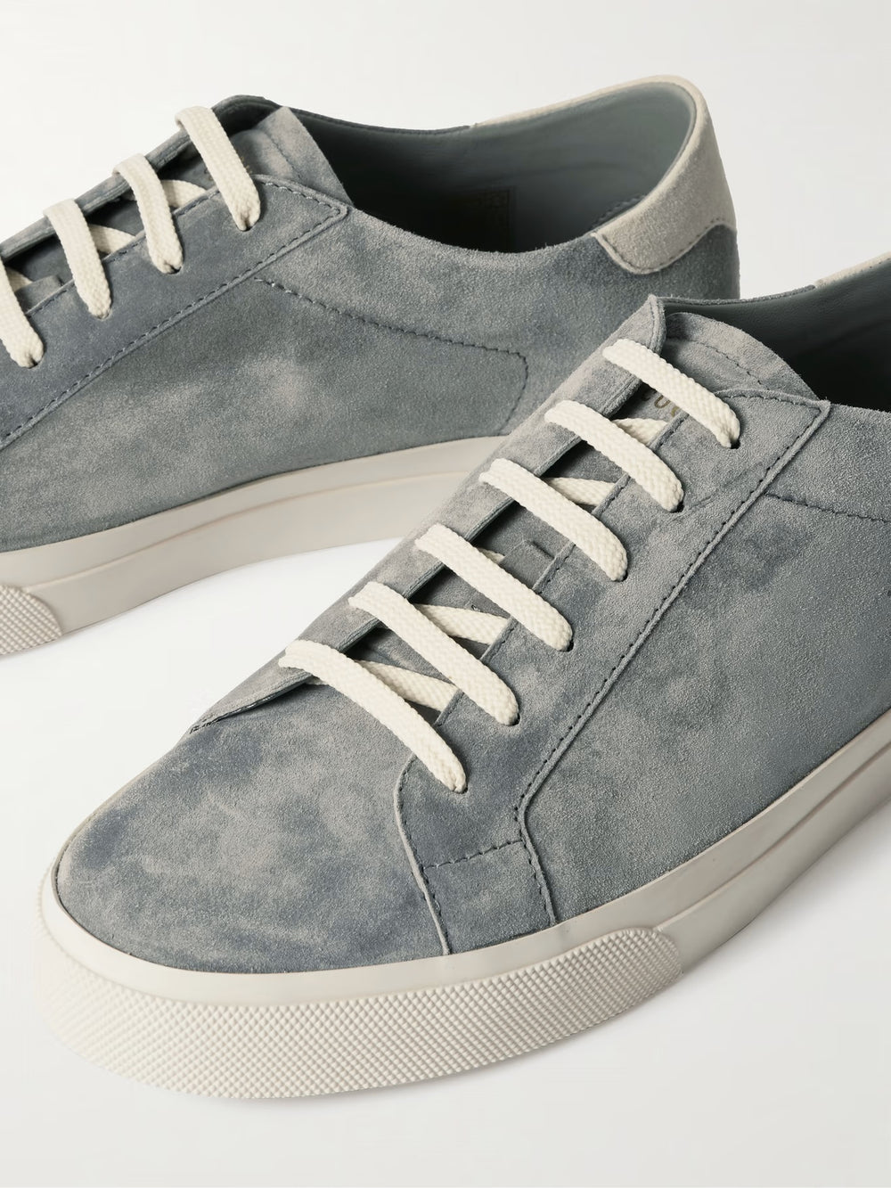 Brunello Cucinelli Lightblue Vulky Suede Luxury Designer Sneakers at Volonka